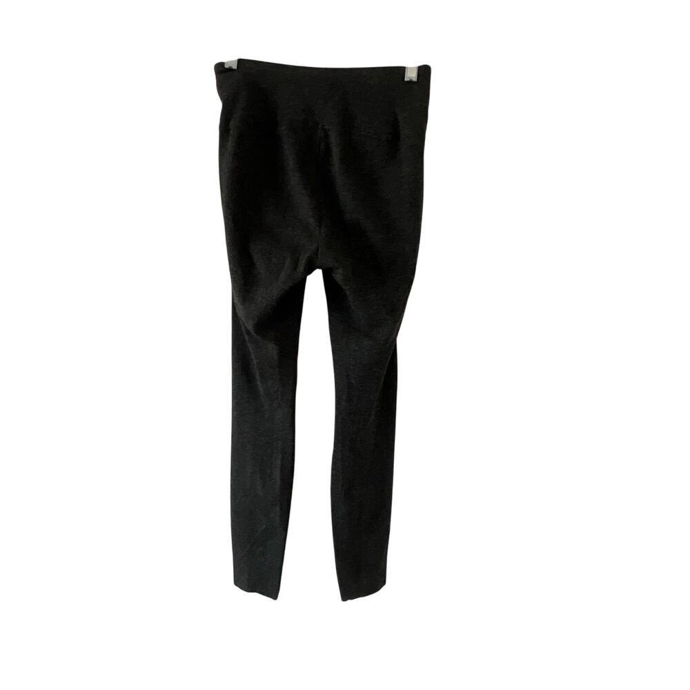 Runway Leggings WHBM Gray Stretch Knit Size 4 Short Ankle Casual Athleisure - Picture 3 of 9